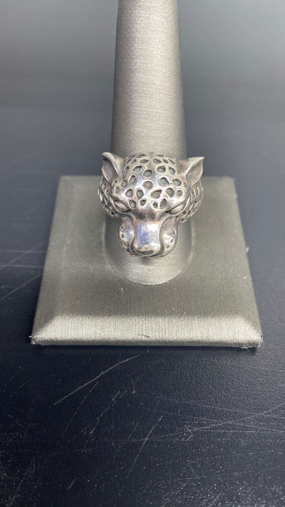 Silver Tiger Ring