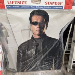 Life-sized TERMINATOR Stand Up (Arnold Shwarzenegger) 