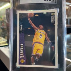 Kobe Bryant Upper Deck Collectors Choice #267 Near Mint Graded 8.5