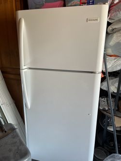 White fridge