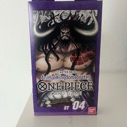 Starter deck animal kingdom pirates st-04 one piece