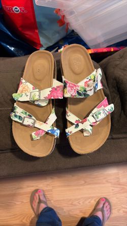 Kids Floral Sandals