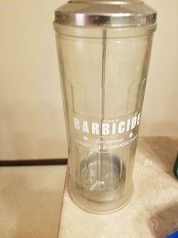 Barber Barbicide Jar