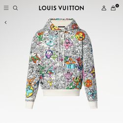 Louis Vuitton monogram comics hoodie