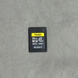 Sony CFexpress Type A 80GB TOUGH High Speed Memory Card Like New