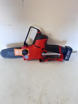 Milwaukee M12 FUEL 6 in. 12V Lithium-Ion Brushless Electric Cordless Battery Pruning Saw HATCHET 