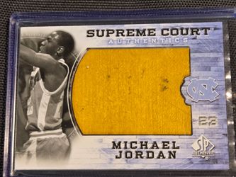 Michael Jordan Game Used Floor