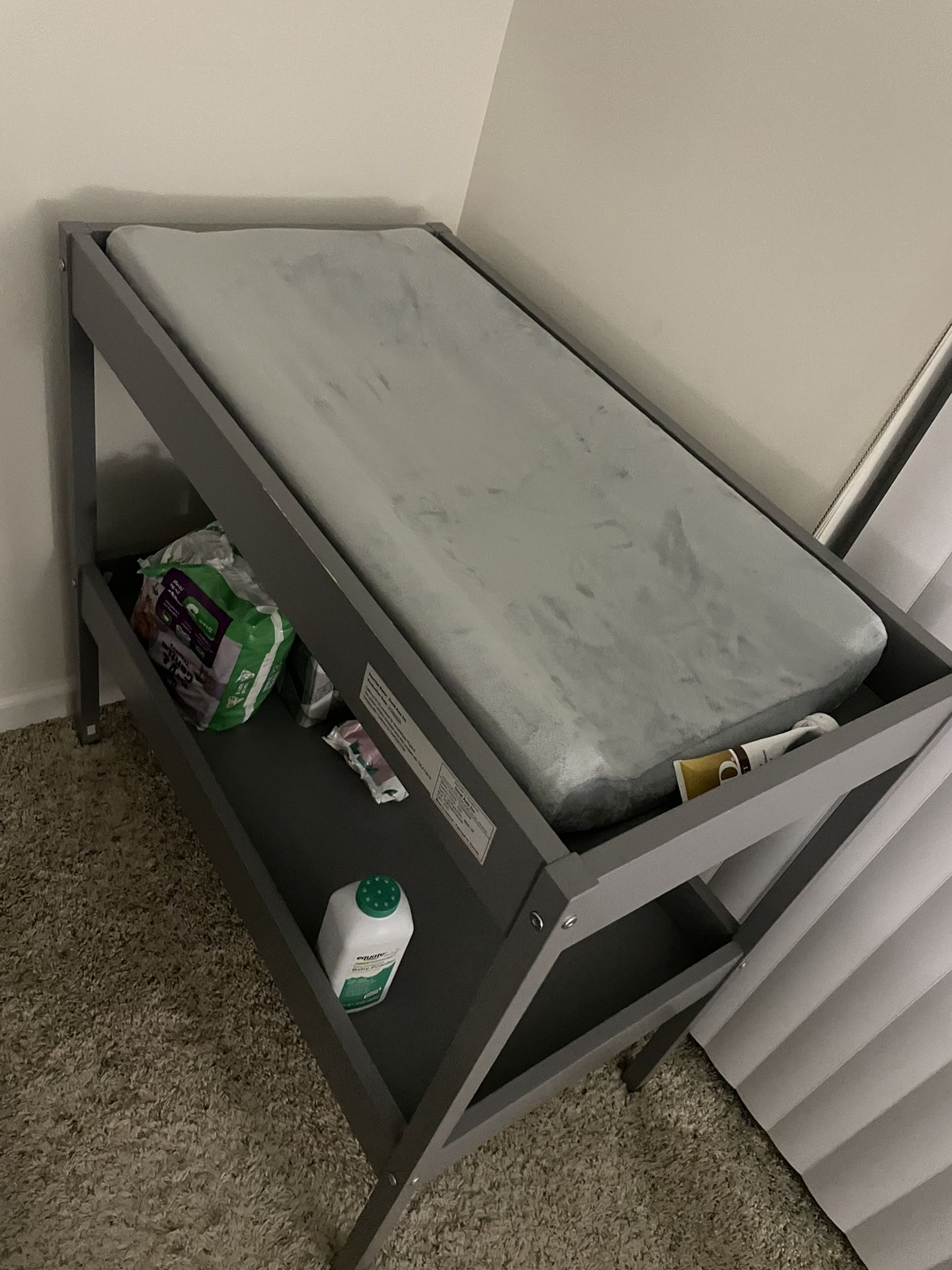 Baby Changing Table With Pad