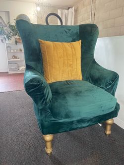 Large Wing back lounge chair