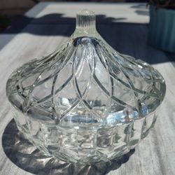 Glass Dish With Lid