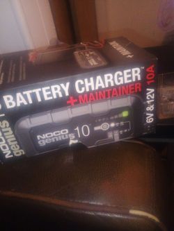 Portable battery charger