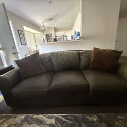 Living Room Leather Couches 