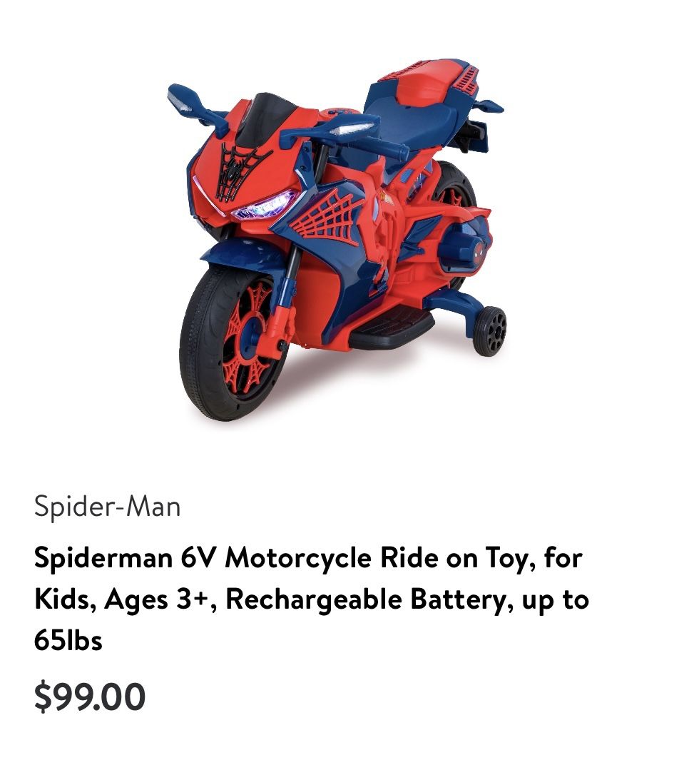 Spider-Man Power Wheel