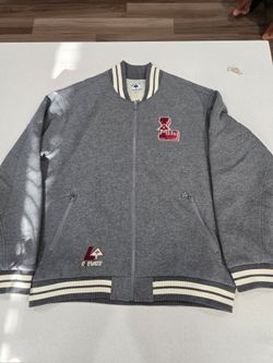 LRG Grey Letterman jacket