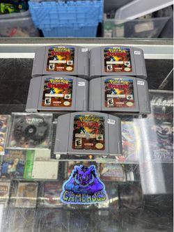 Pokemon Stadium N64 $40-$50 Each Gamehogs 11am-7pm