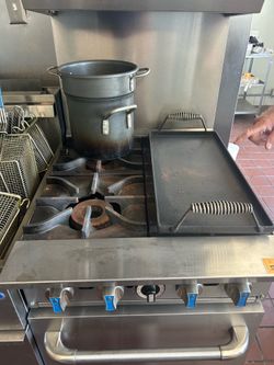 Stove oven. Kitchen grade