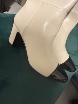 Anne Klein Knee Boots - Winter White