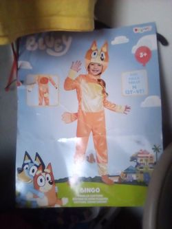 Bingo toddler costume size m 3-4