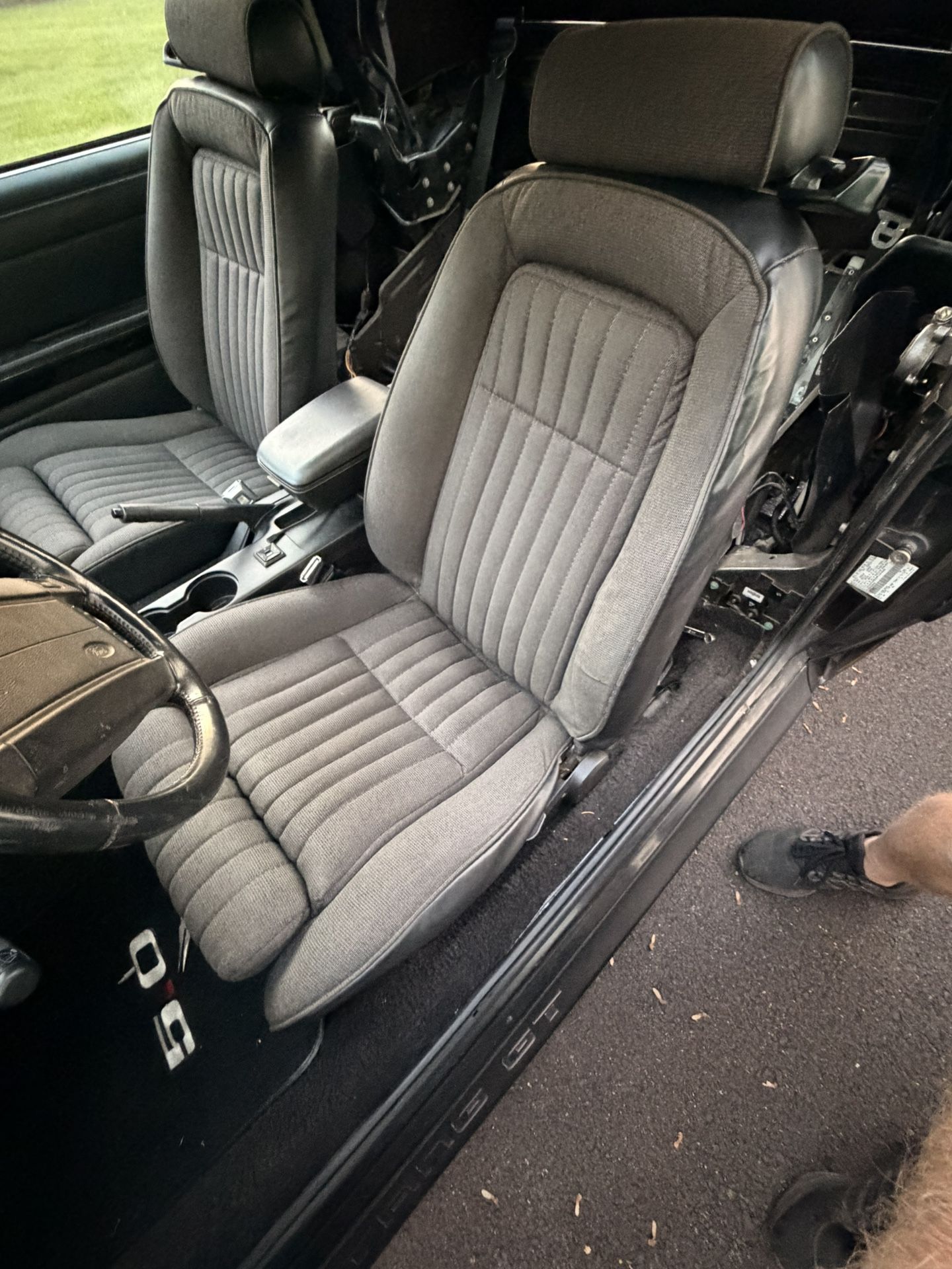 1991 Fox Body, Mustang Convertible Seats, And Door Panels