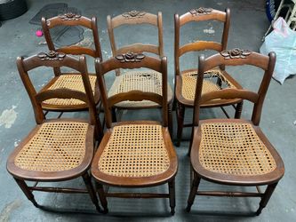 6 vintage chairs
