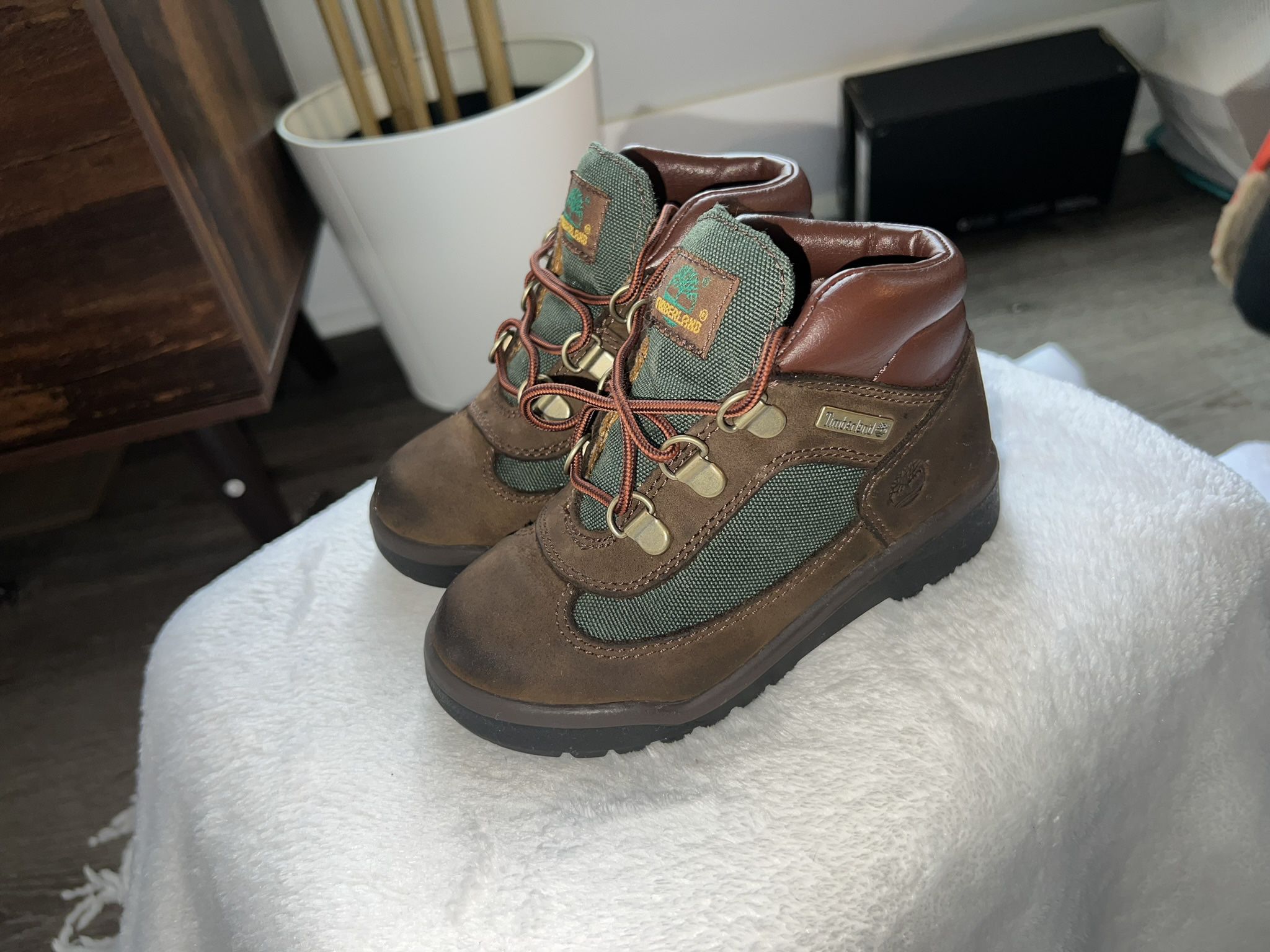 Beef & Broccoli Timbs Toddler Size 10C