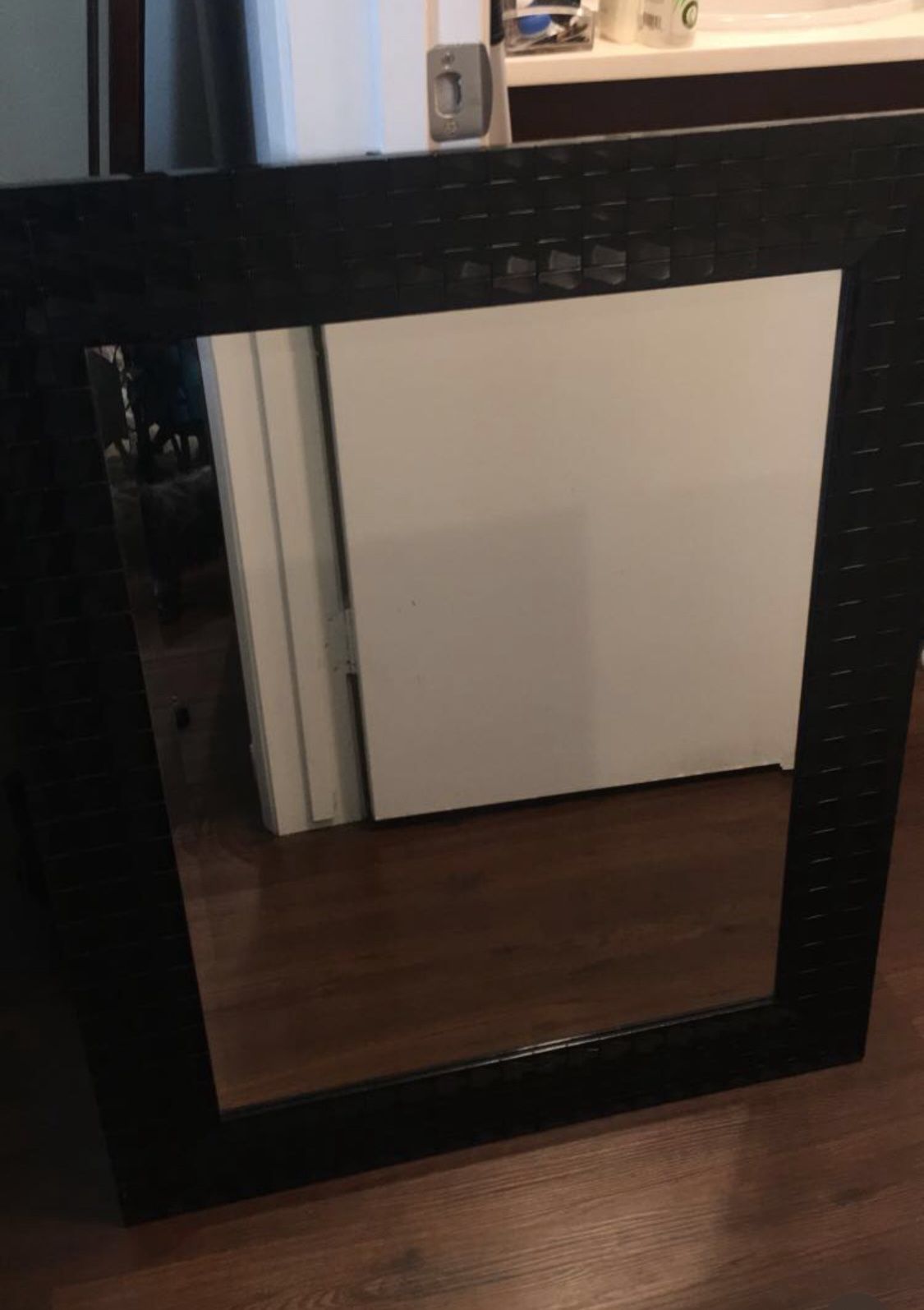Black Square Mirror