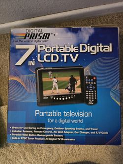 7 Inch Portable Digital LCD TV