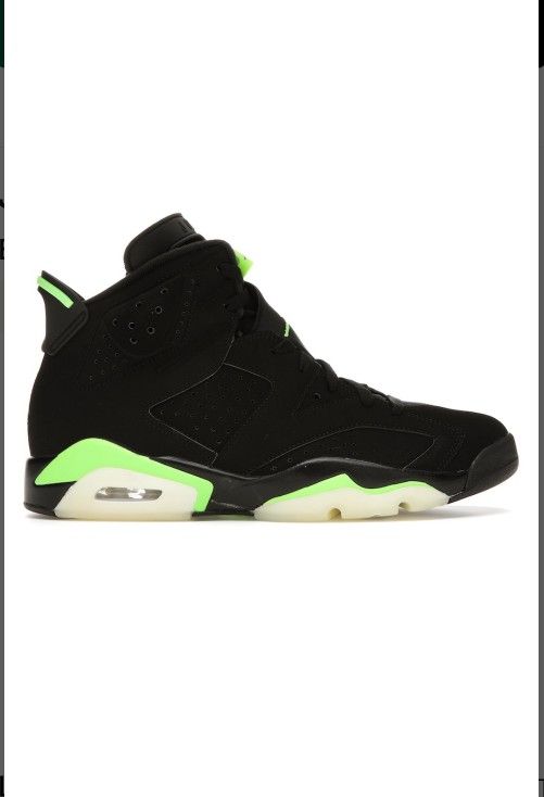 Jordan 6 Retro Electric Green In Size 11.5