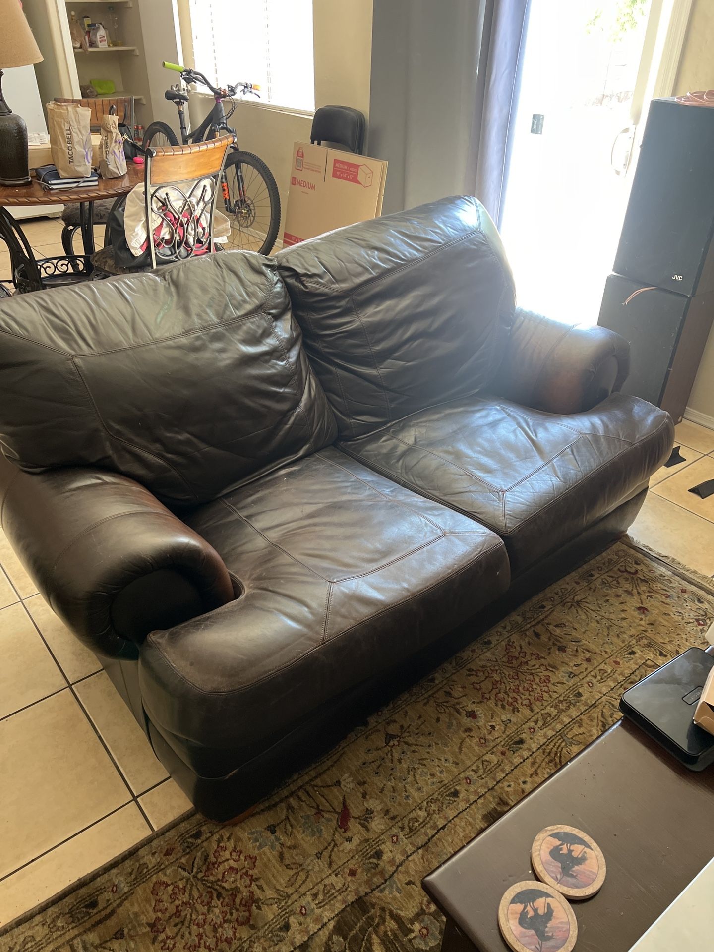 Chocolate Leather Couches 50 For Both