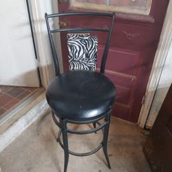 Stool Black Color Comfortable