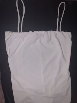 FASHIONNOVA WHITE BODYSUIT SIZE M LAST ONE IN STOCK!!!