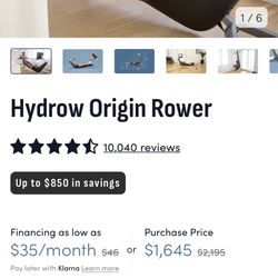 Hydrow Pro Rower