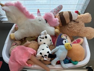 Mixed of Stuffed Animal Plush Toys