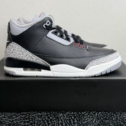 Air Jordan 3 “Reimagined Black Cement” Size: 8M (Lightly Worn)