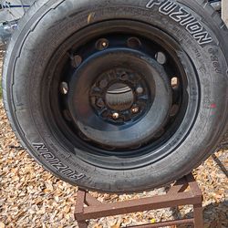 Tire and rim
