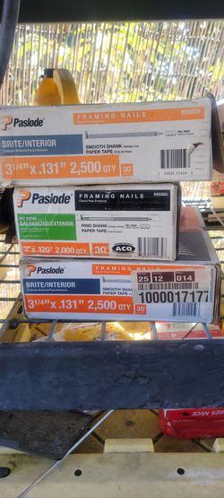 Pasload framing Nails