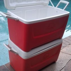 $45 Each  - 50qt Cooler  Coleman Igloo  Ice Box Chest Boat Camping Picknic