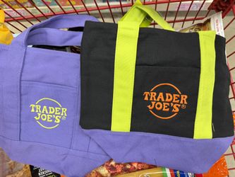 Trader Joes Halloween 25 Canvas Totes