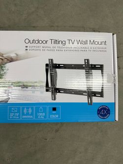 TV mount with tilt for TVs 43”-75”
