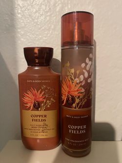 New Bath & Body Works Copper Fields Lotion and Mist