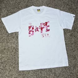 Camo Pnk Bape Sta Tee