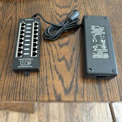 Gigabit Poe Injector With Charger 