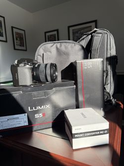 Panasonic S5II Plus lens And Converter
