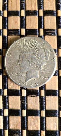 (2 of 2) 1922-S Peace Dollar