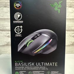 Razer Basilisk Ultimate (RZ01-0(contact info removed)-R3U1) Wireless Optical Gaming Mouse - New
