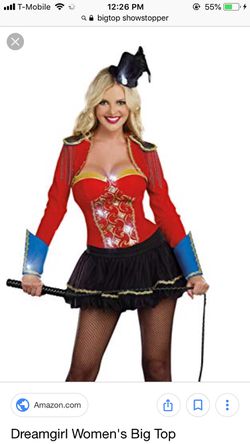 Dream girl big top showstopper sexy costume