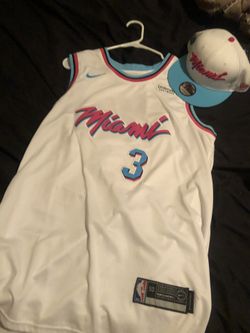 Large Authentic DWade Jersey
