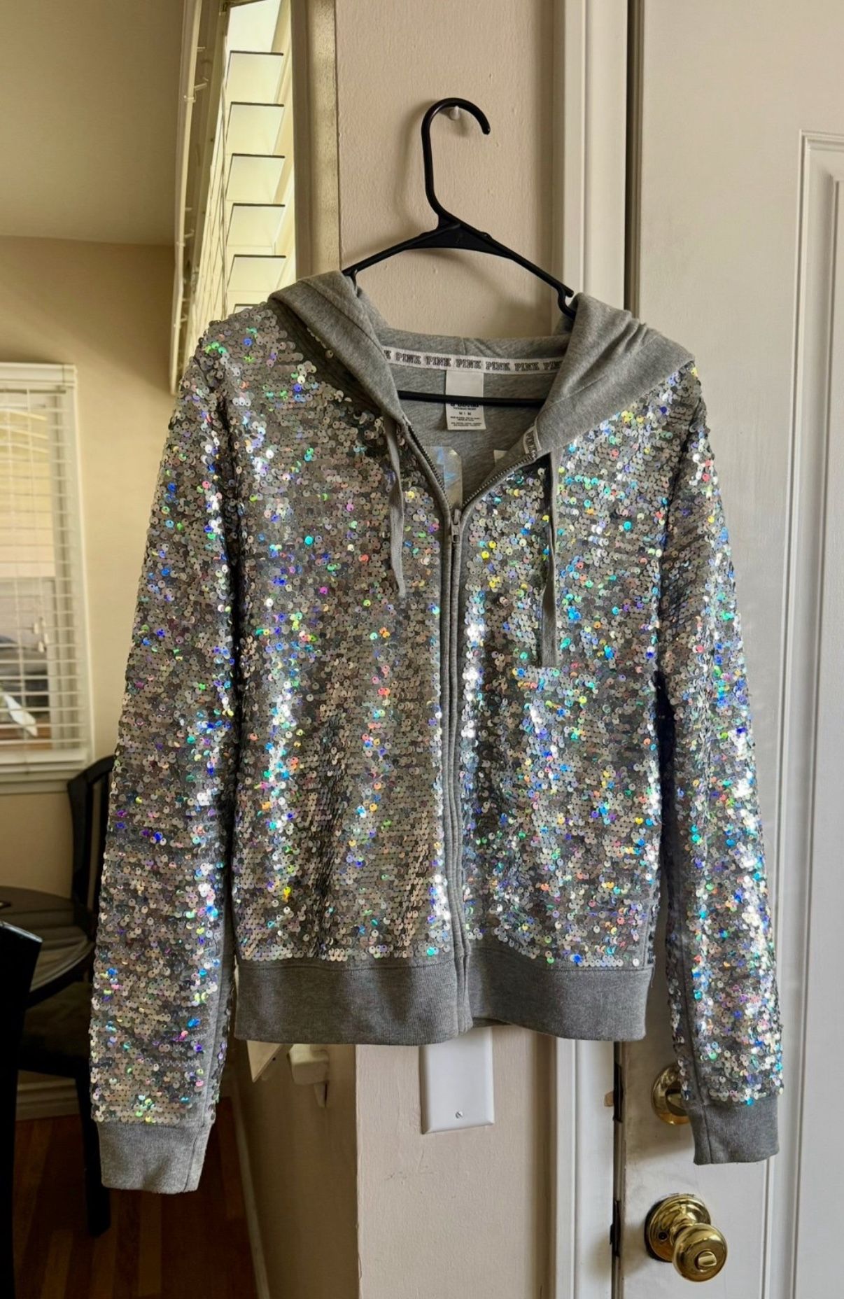 Limited Edition Victoria’s Secret Pink Fashion Show Sequin Jacket