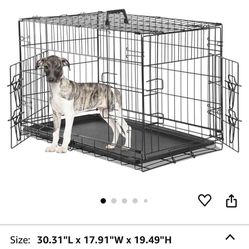 30.31’’ X 17.91’’ TWO DOOR DOG CRATE