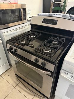 GE Stainless Steel Gas Range Stove
